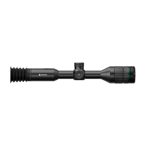 Visor Nocturno Digital Hikmicro ALPEX A50TN con linterna IR 940 nm, diseñado para claridad excepcional y durabilidad.