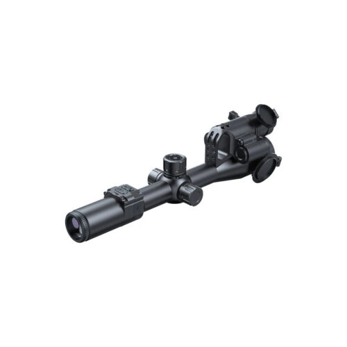 Visor Térmico/Nocturno Pard TD32-70 mostrando su capacidad de visión en condiciones de baja luminosidad y niebla.